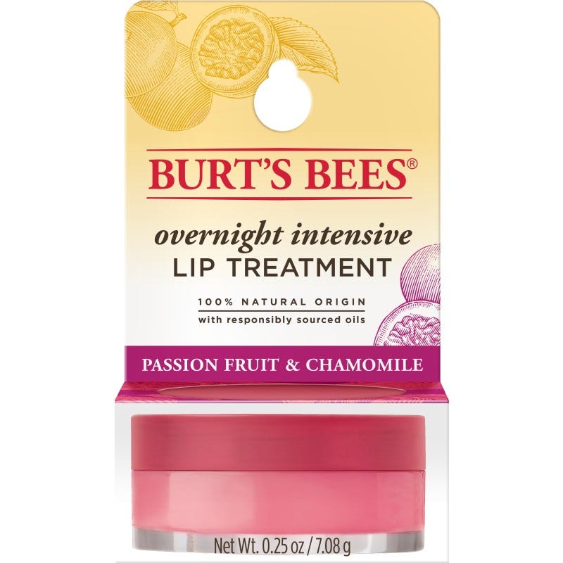 Burts Bee's Lip Treatment Pasion Fruit Chamomile 0.25Oz