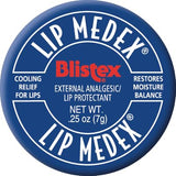 Blistex Lip Medex Balm, 0.25 oz, Pack of 3