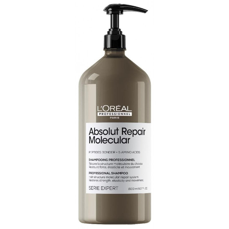 L'Oréal Professionnel Absolut Repair Molecular Shampoo, 1500 ml