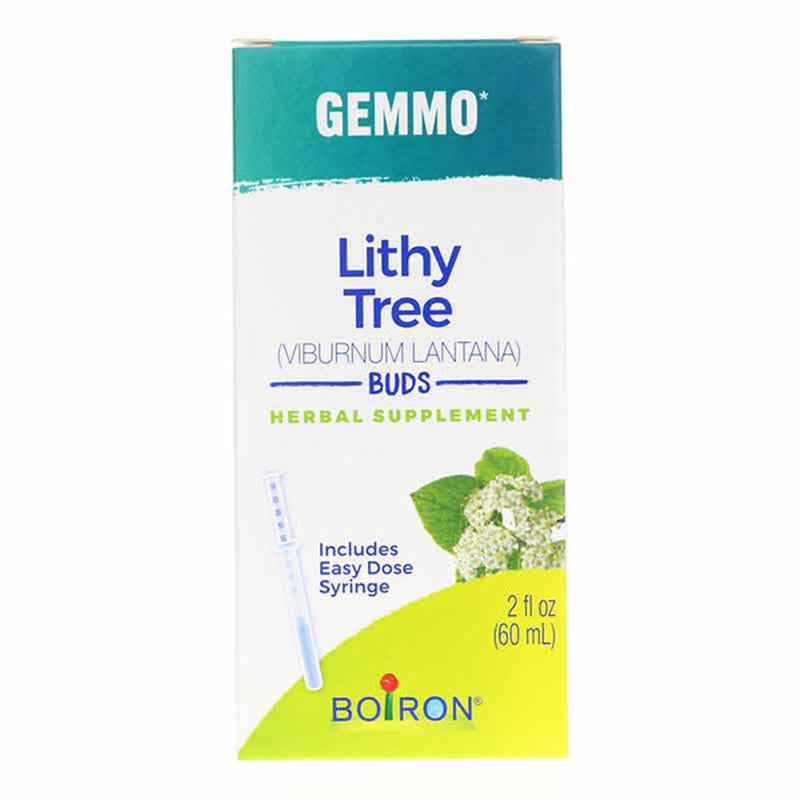 Boiron Gemmo Lithy Tree Buds Herbal Supplement Liquid, 2 fl oz