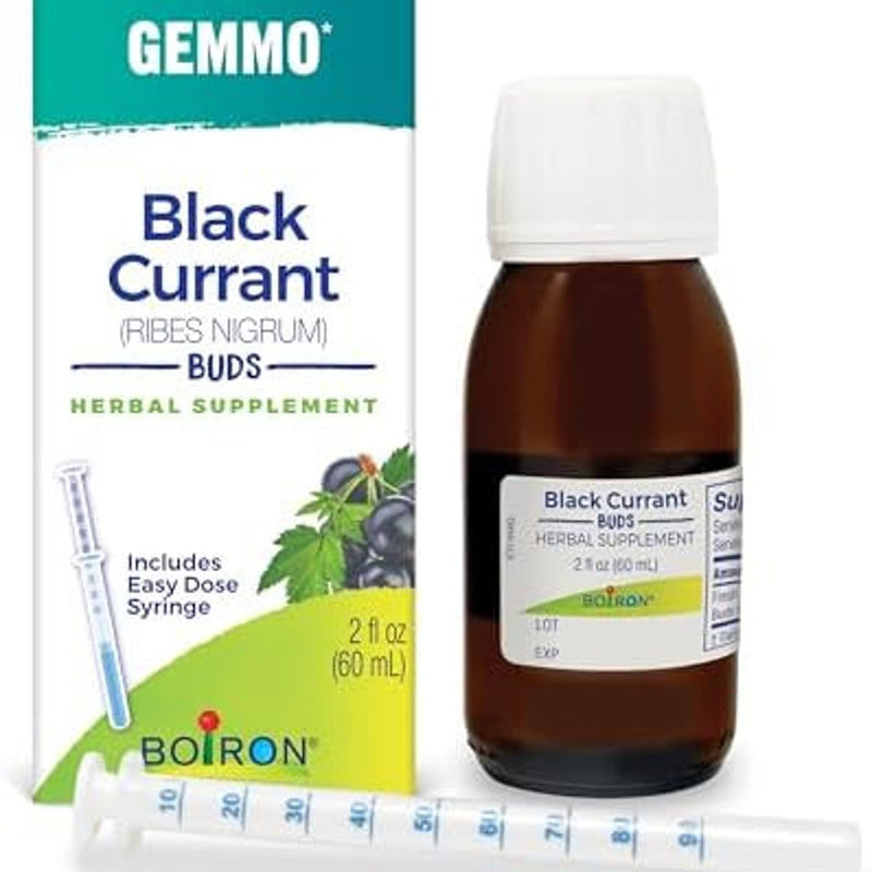 Boiron Gemmo Black Currant Buds Herbal Supplement Liquid, 2 fl oz