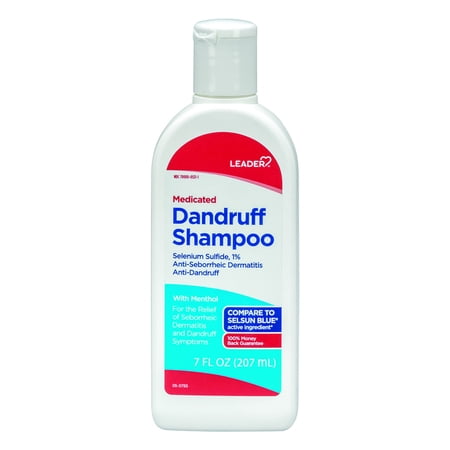 Leader Medicated Dandruff Shampoo with Menthol 7 oz