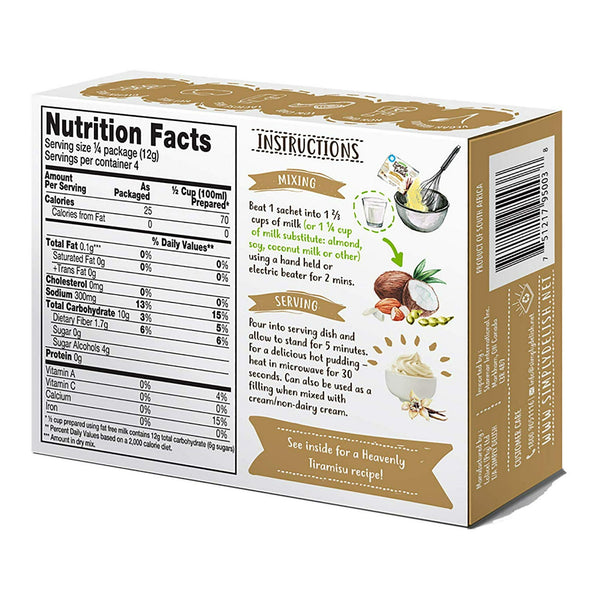 Simply Delish Instant Keto Pudding Vanilla 1.7oz