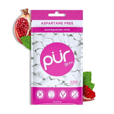Pur Gum Pomegranate Mint 55ct