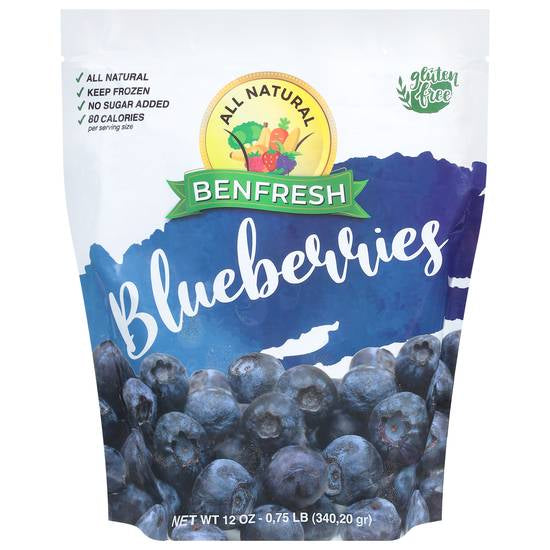 Benfresh Mixed Blueberries Frozen 12Oz