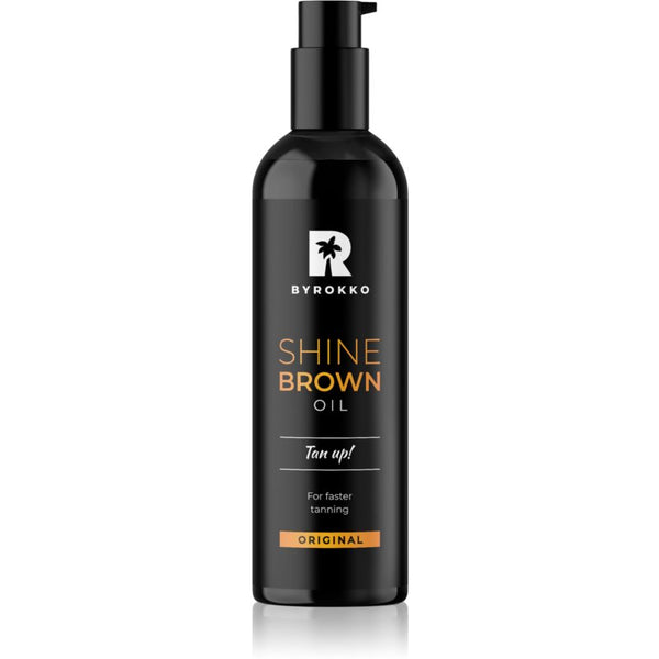 Byrokko Shine Brown Tan Accelerator and Prolonger Oil 150 ml