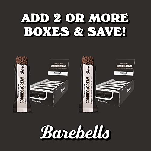 Barebells Cookies & Cream Protein Bars, 20 g Protein, 1.94 oz, 12 ct