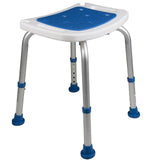 PCP Adjustable Padded Bath Safety Seat, White