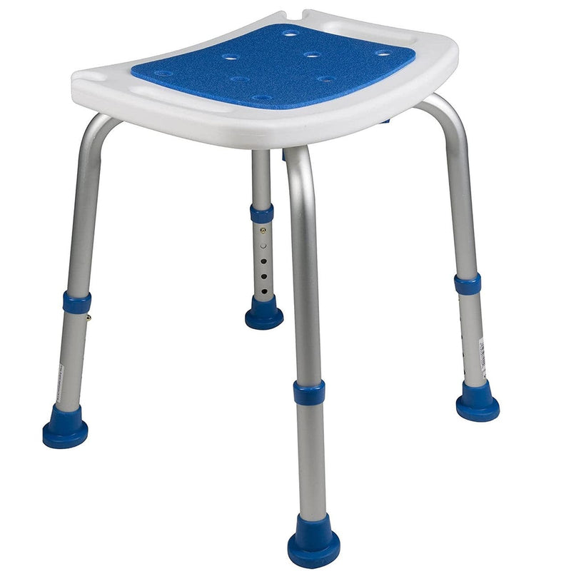 PCP Adjustable Padded Bath Safety Seat, White