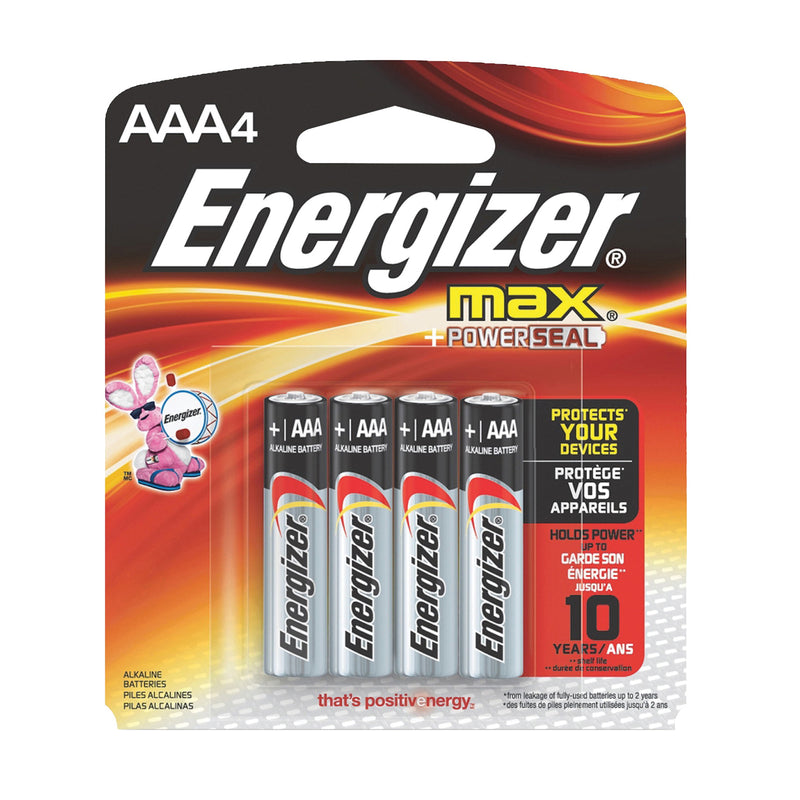 Energizer MAX AAA Alkaline Batteries, 1 Each