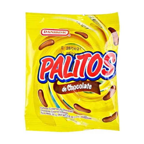 Danibisk Palitos De Chocolate 30G