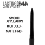 Maybelline Lasting Drama Matte Eyeliner Jet Black 860