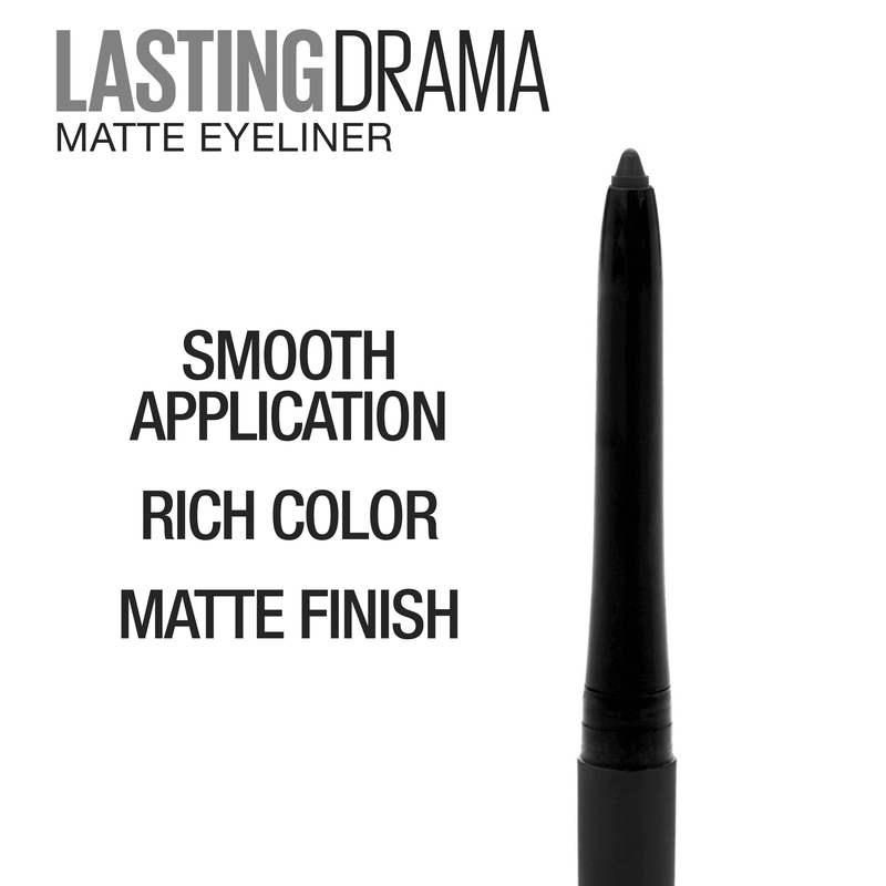 Maybelline Lasting Drama Matte Eyeliner Jet Black 860