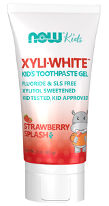Ahora Xyli White Strawberry Kids Pasta de dientes 3oz