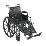 Drive Medical Silver Sport 2 Wheelchair 18 Inch Seat