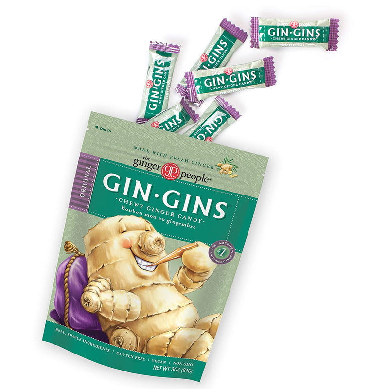 GINGER CHEWS ORIGINAL 3 Oz
