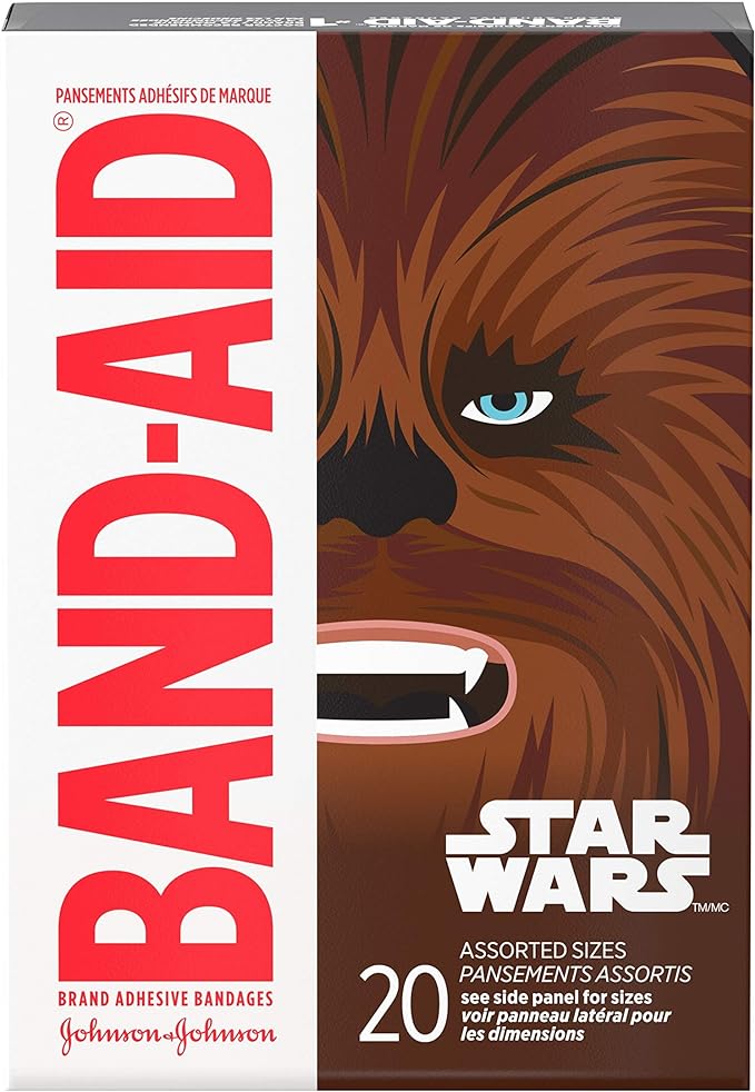Band-Aid Brand Adhesive Bandages Characters Assorted Sizes 20 ct