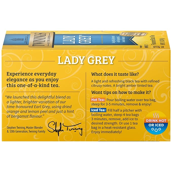 Twinings Lady Grey Tea 20 Bags