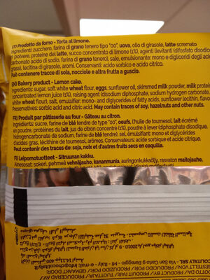 La Bottega della Soft Lemon Cake 400g