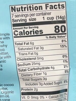 Chocxo Peanut Butter Cups Chocolate 3.46 Oz