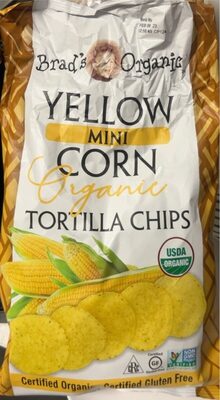 Brad's Organic Tortilla Chips Yellow Organic 8 oz