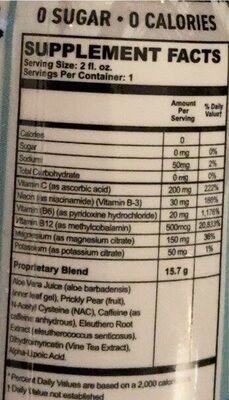 No More Hangover Shot Lemonade