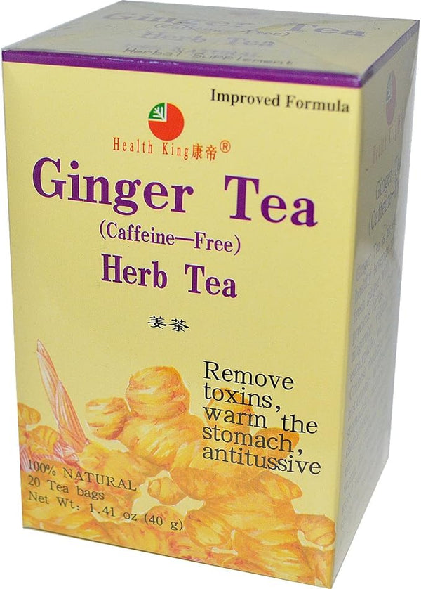 Health King Ginger Herb Tea Bags 20 ct