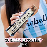 Barebells Caramel Cashew Protein Bars, 20 g Protein, 1.94 oz, 12 ct
