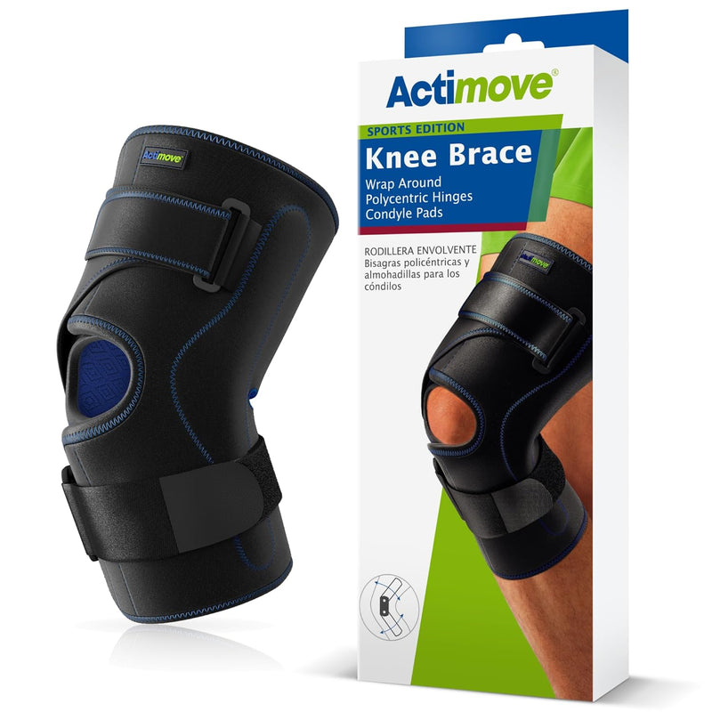 Actimove Knee Support Wrap Around Polycentric Hinges 3XL