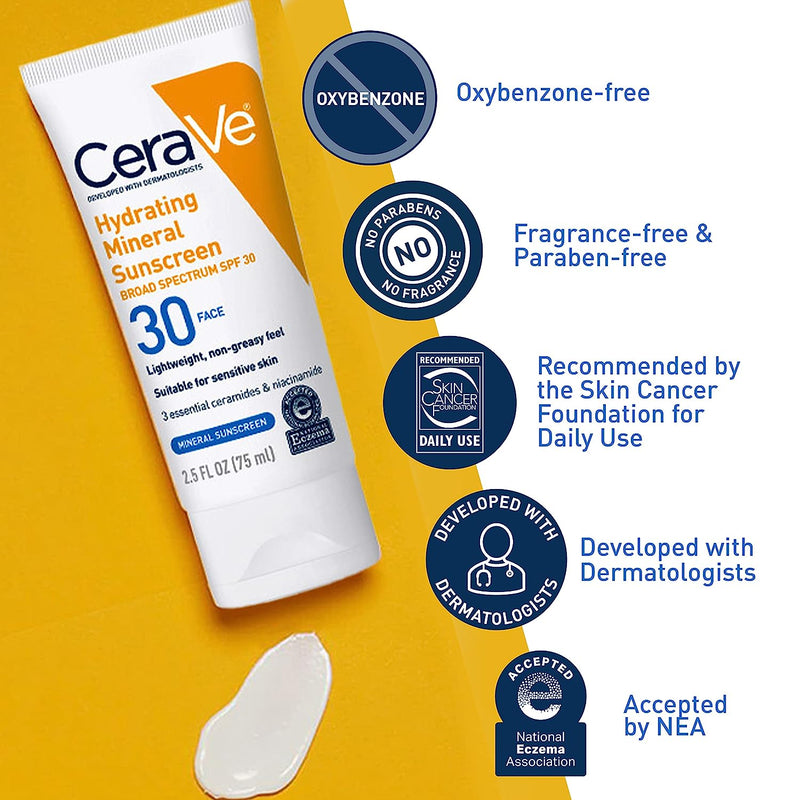 Cerave hidratante protector solar SPF30 Face 2.5 oz