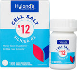 Hyland's Cell Salt #12 Silicea 6X 100 Tablets