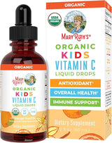 Mary Ruth's Organics Toddler Vitamin C Drops | USDA Organic Vitamin C Liquid Drops for Toddler | Ages 1-3 Years | Vitamin for Immune Support & Overall Health | Vegan | Non-GMO | Gluten Free |