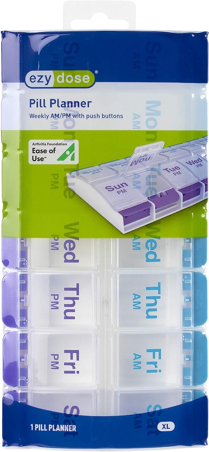 Ezy Dose Weekly Am/ Pm Pill Planner 67585