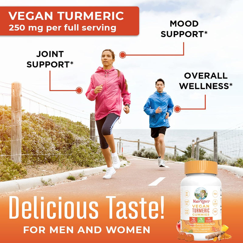 Mary Ruth's Turmeric Gummies, 120 CT