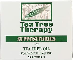 Tea Tree Therapy Vaginal Health Suppositories 6ct