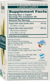 Himalaya Organic Bitter Melon 60 Vegetarian Caplets