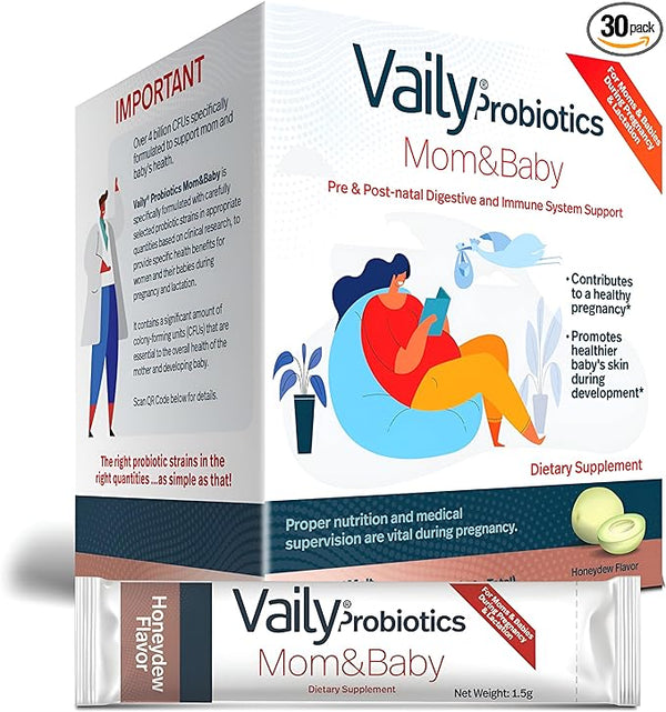 Vaily Probiotics Mom & Baby Packs 30ct