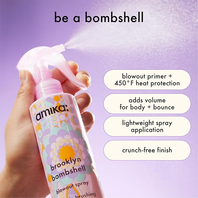 Amika Brooklyn Bombshell Blowout Volumizing Spray, 200 mL
