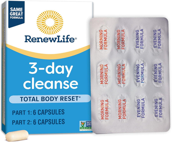 Renovar la vida para adultos Cleanse Total Body Restablecer 3 días Cleanse