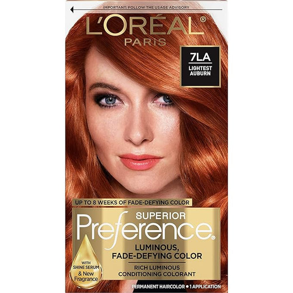 Loreal Superior Preference 7La Lightest Auburn