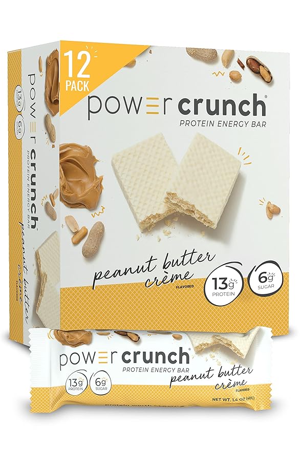 Power Crunch Protein Bar Peanut Butter Cream 12 pack 1.4oz
