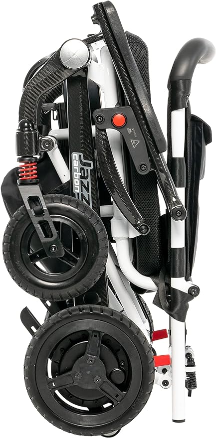 Pride Powerchair Jazzy Carbon White 1001