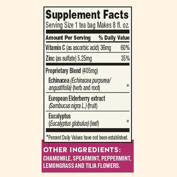 Celestial Seasonings SleepyTime Echinacea Complete Care 20ct