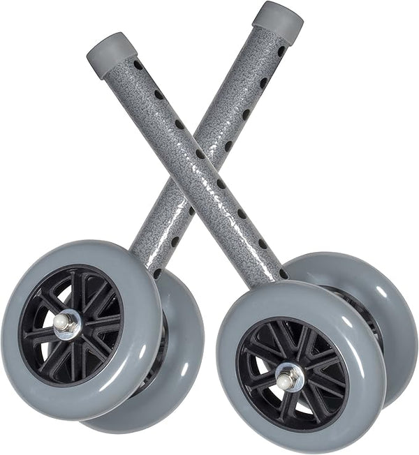 Drive Medical Heavy Duty Bariatric Wheels, 5"