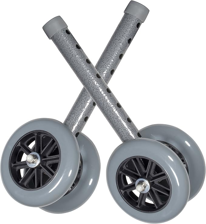 Drive Medical Heavy Duty Bariatric Wheels, 5"