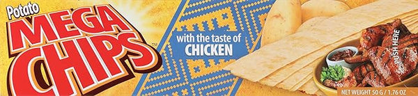 Potato Mega Chips Chicken 1.76Oz