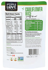 Kitchen & Love Riced Cauliflower 8oz