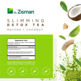 ZT Slimming Detox Tea Matcha + Coco 28 Tea Bags