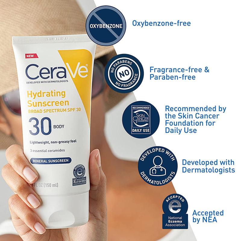 Cerave Hidratante protector solar SPF30 Cuerpo 5 oz