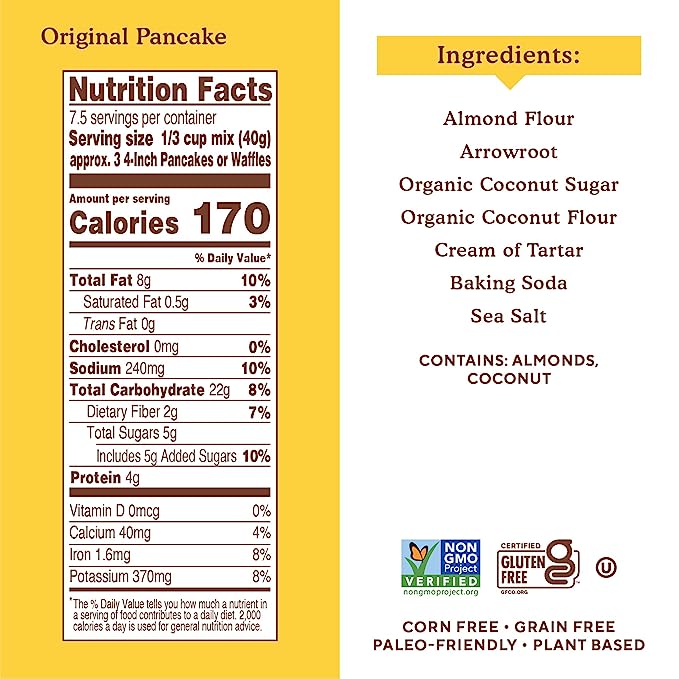 Simple Mills Almond Flour Pancake & Waffle Mix